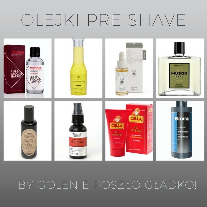 olejki przed goleniem